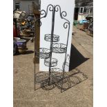 Folding Metal Plant Stand