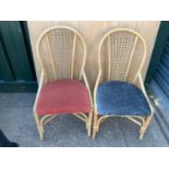 2x Bamboo Chairs