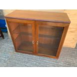 Glazed Cabinet - 90cm W x 38cm D x 77cm H