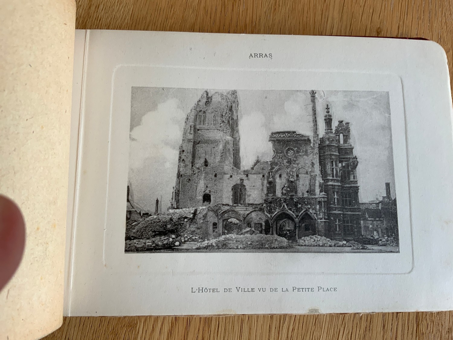Arras Before and After the Bombardment - Image 3 of 3