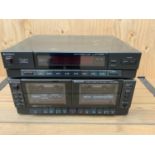 Hitachi Stereo Tuner and Cassette Tape Deck