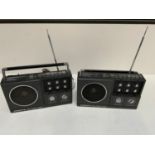 2x Roberts RP20 Radios