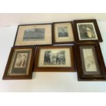 Framed Photographs - Weddings, Cricketer and Coldstream Guards etc