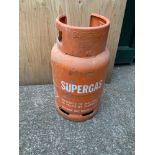 Nearly Full Bottle of Supergas