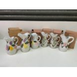 6x New Old Stock - Jugs