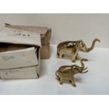 New Old Stock - 2x Large and 5x Small Elephants