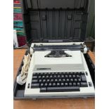 Hermes 505 Typewriter in Case