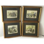 Set of 4x Framed Pictures