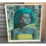 Framed Picture - Tretchikoff Balinese Girl - 50cm x 58cm