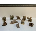 Collection of Elephant Ornaments