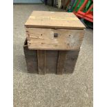 2x Wooden Boxes