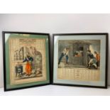3x Framed Prints - Relating to Events In Prussia 1865