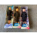 3x Sindy British Airways Dolls