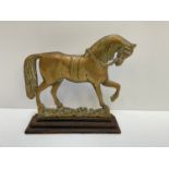 Brass Horse Door Porter