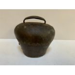 Large Cow Bell - 15cm High