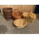 Baskets and Waste Paper Basket
