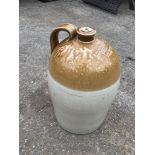 Large Stoneware Flagon - Edgar Smale, Castle Hotel, Exeter