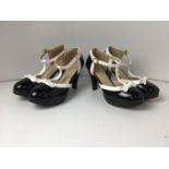 2x Pairs of Mary Jane Shoes - Size 38 & 39