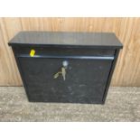 Metal Post Box with Key