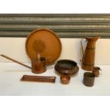 Copper Tray, Watering Can and Eastern Bowl etc