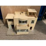 Art Deco Dolls House with Roof Terrace