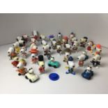 Collection of Snoopy Figurines