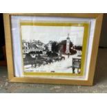 Framed Photograph - The Square, Barnstaple