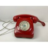 Vintage Red Telephone