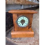 Oak Mantel Clock