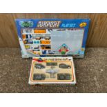 Airport Play Set and Action Masters Set