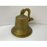 Large Brass Bell - 20cm High