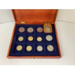 Coin Presentation Box with Coins