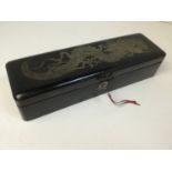 Chinese Glove Box with Key