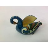 Alexander Lauder Barnstaple North Devon Slipware Art Pottery Swan (Ex Barry Hancock Collection) -