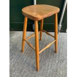 Stool with Shaped Seat