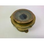 Brass Nautical Ships Compass Binnacle Gimbal