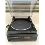 JVC Compact Disc Changer and JVC Automatic Turntable