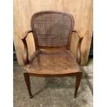 1920s Cane Carver Chair