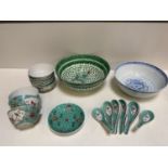 Chinese Serving Bowls and Spoons