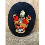 Painted Crest - 45cm