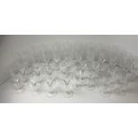 Large Collection of Dartington Wine Glasses