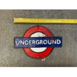 Metal Sign - Underground