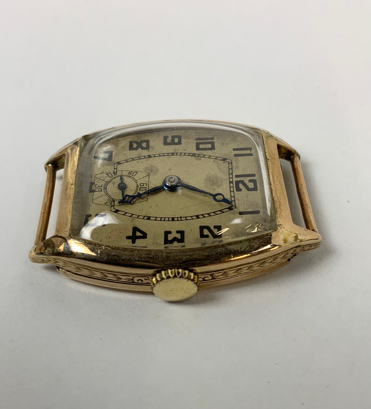 9ct gold Gents Wrist Watch - Image 2 of 2