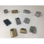 10x Ronson Vintage Lighters