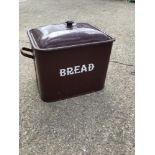 Enamel Bread Bin