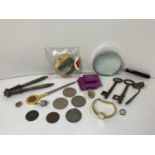 Magnifying Glass, Nutcracker, Crowns, Old Keys and Seiko etc