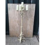 Metal Candle Holder - 150cm High with Candles