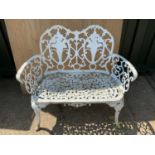 Cast Iron Decorative Garden Bench