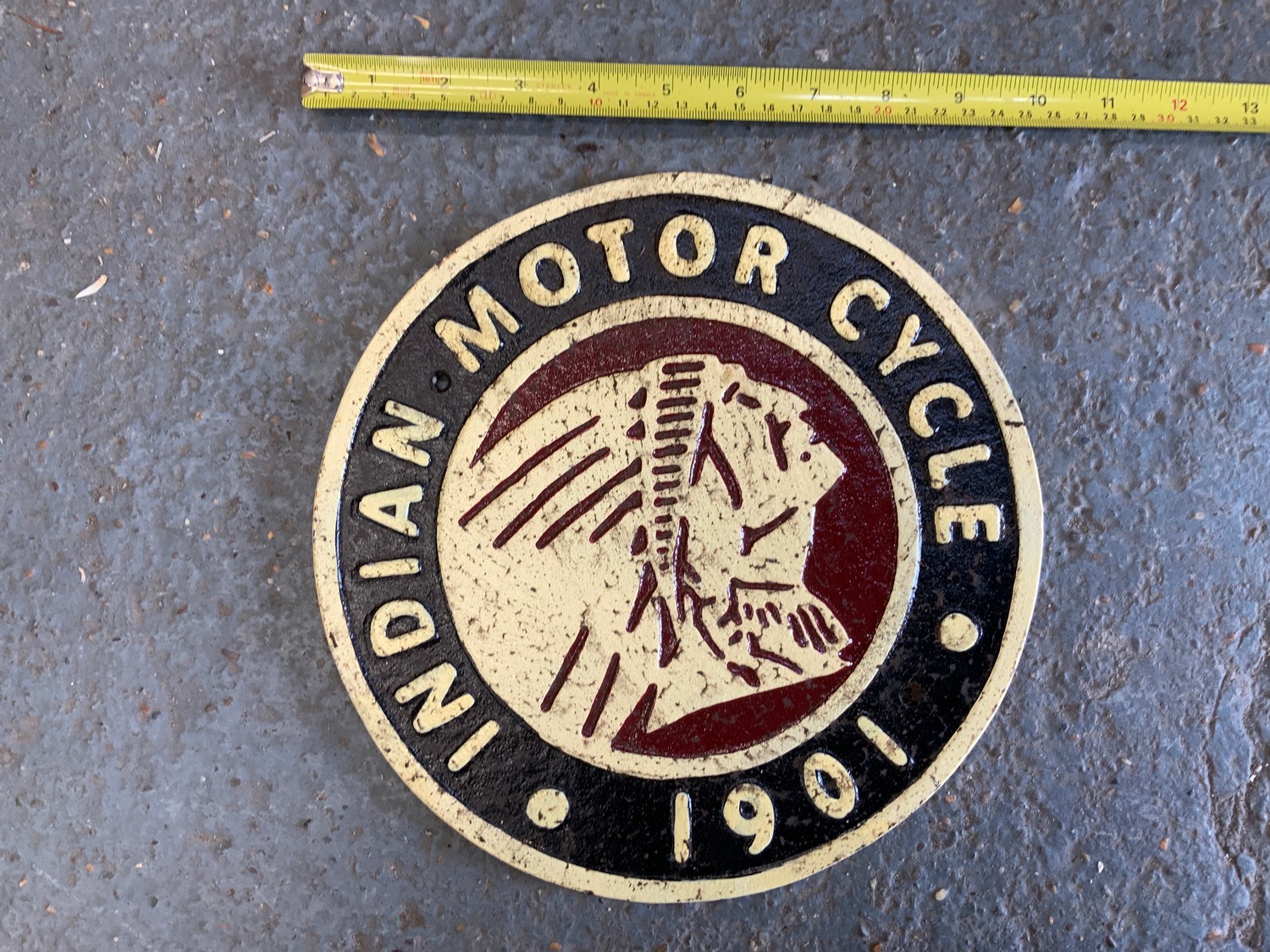 Metal Sign - Indian Motor Cycle