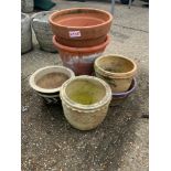 Garden Pots - Some Terracotta